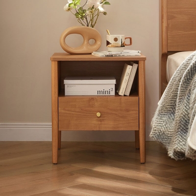 Modern Night Stand Wood Bedside Table