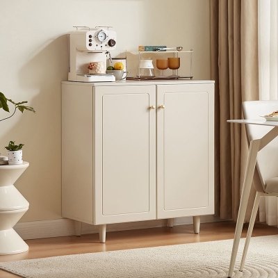  White Color Two Doors Cabinet