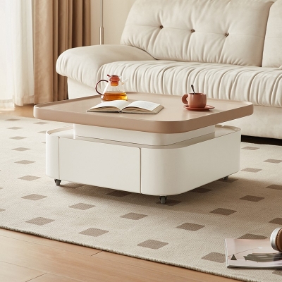 Square coffee table with Drawers