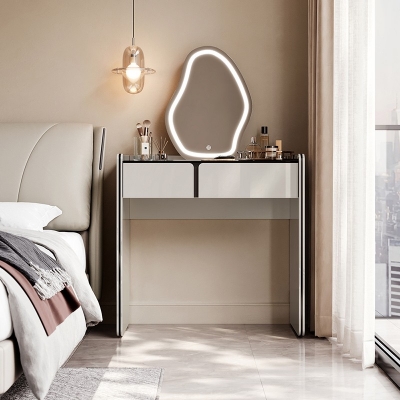 Bedroom Dresser Table with Mirror