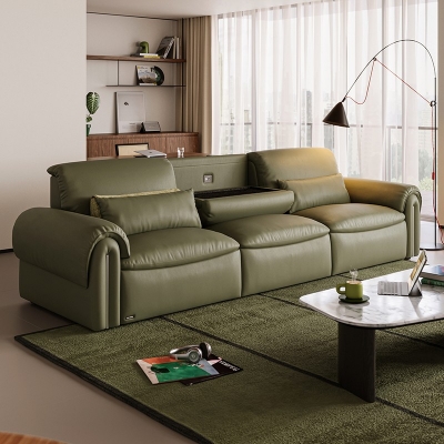 Green Color 3 Seaters Sofa