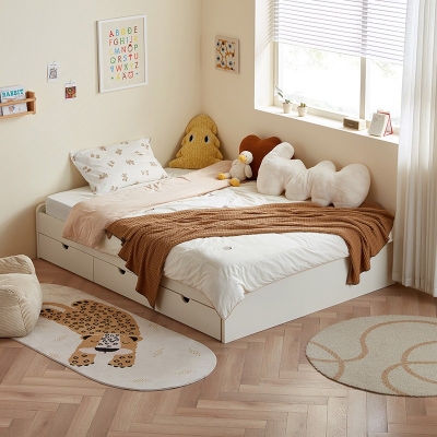 Kids' High Storage Bed