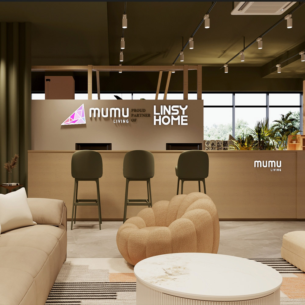 ברכות על הפתיחה של החנות השלישית של מלזיה MuMu Living