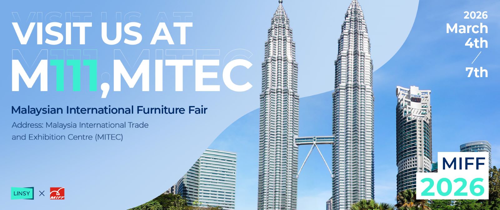 הזמנה ליריד הרהיטים הבינלאומי של מלזיה